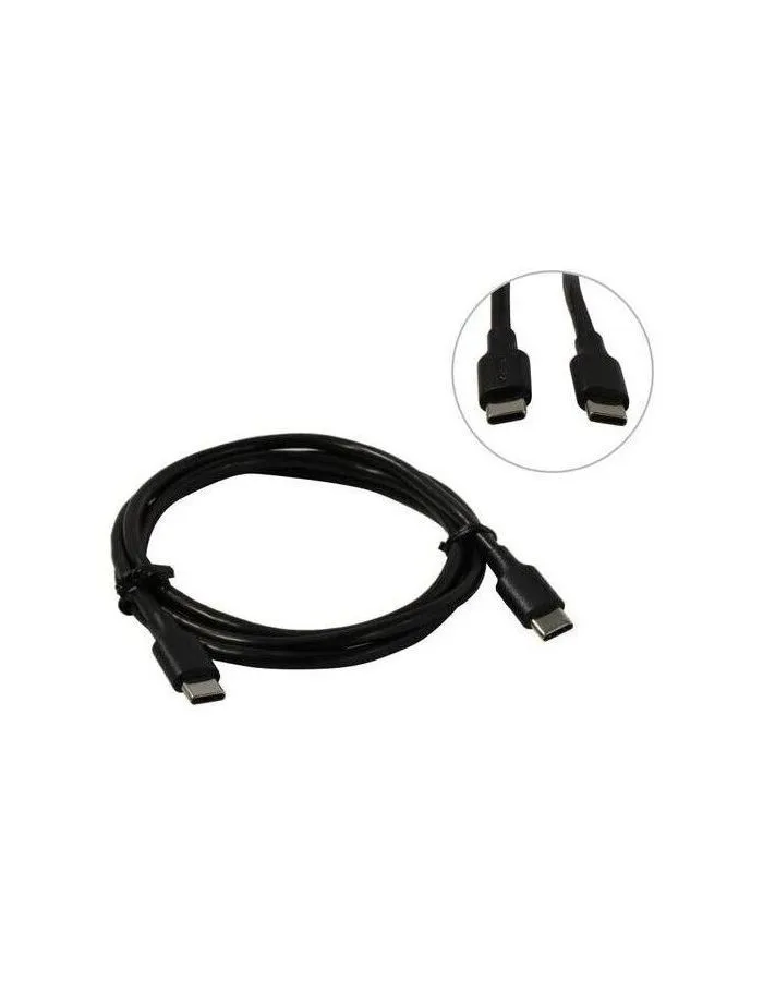 Кабель UGREEN US286 (50997) USB-C 2.0 Male To USB-C 2.0 Male 3A Data Cable.  1 м. черный - фото 3
