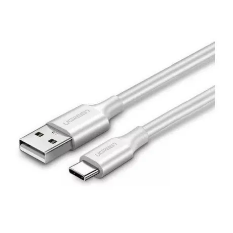 Кабель UGREEN US287 (60122) USB-A 2.0 to USB-C Cable Nickel Plat...