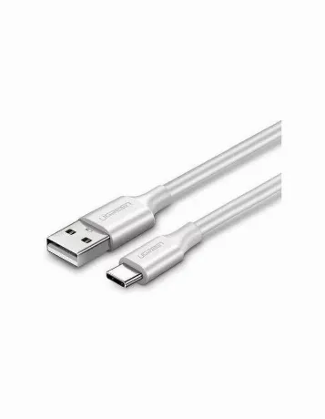 Кабель UGREEN US287 (60123) USB-A 2.0 to USB-C Cable Nickel Plat...
