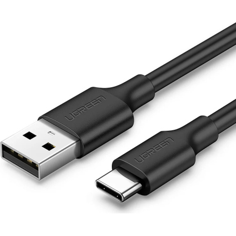 Кабель UGREEN US287 (60826) USB-A 2.0 to USB-C Cable Nickel Plating. 3м. черный