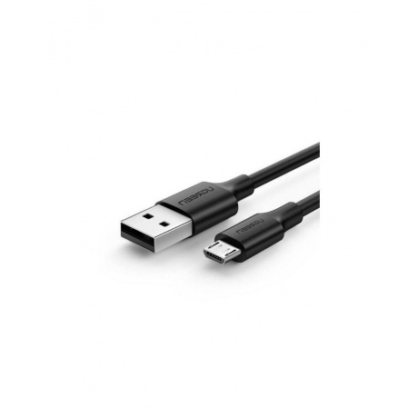 Кабель UGREEN US289 (60136) USB 2.0 A to Micro USB Cable Nickel Plating. 1м. черный - фото 1