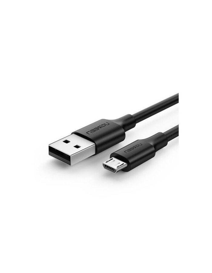 Кабель UGREEN US289 (60136) USB 2.0 A to Micro USB Cable Nickel Plating. 1м. черный кабель ugreen us290 60146 usb 2 0 a to micro usb cable nickel plating alu braid 1м серо черный