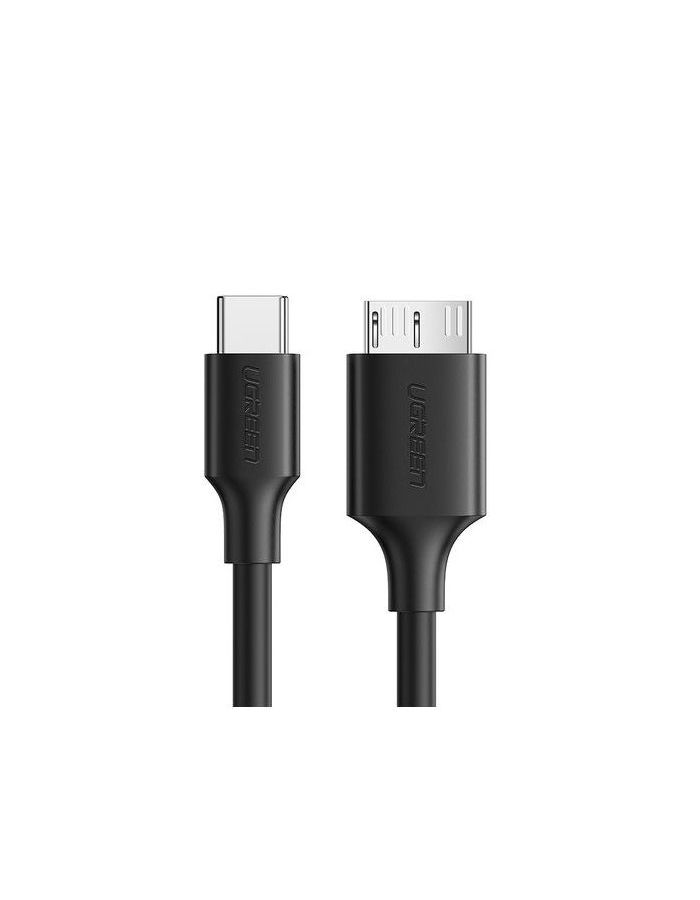 Кабель UGREEN US312 (20103) Micro USB 3.0 To USB-C 3.1 3A. 1 м. черный