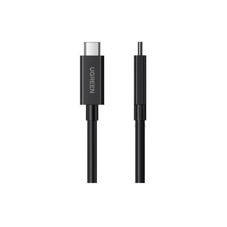 Кабель UGREEN US501 (60621) USB-C to USB-C Thunderbolt 4 40Gbps 100W Data Cable. 2 м. черный - фото 1