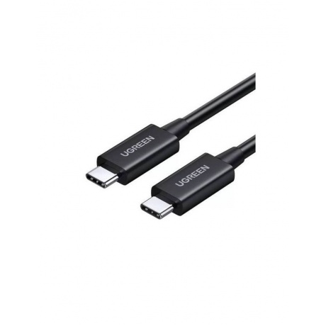 Кабель UGREEN US501 (60621) USB-C to USB-C Thunderbolt 4 40Gbps 100W Data Cable. 2 м. черный - фото 15