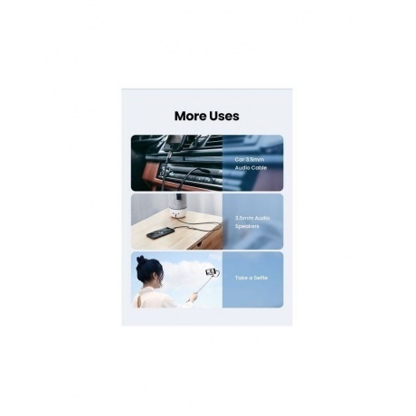 Кабель круглый UGREEN US211 (30756) Black - фото 11