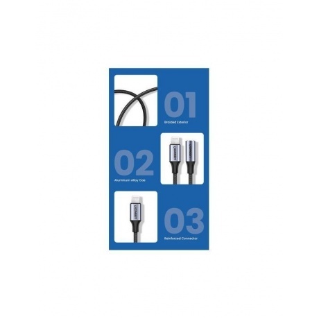 Кабель круглый UGREEN US211 (30756) Black - фото 8