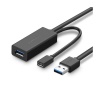 Кабель-удлинитель UGREEN US175 (20826) USB 3.0 Extension Cable. ...