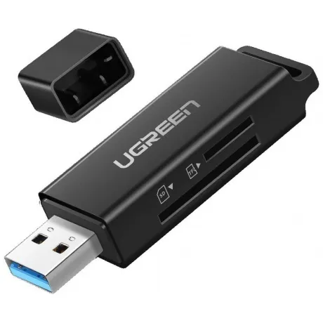 Кардридер UGREEN CM104 (40752) USB 3.0 to TF + SD Dual Card Read...