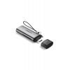 Кардридер UGREEN CM184 (50704) USB-C TF + SD Card Reader. серый