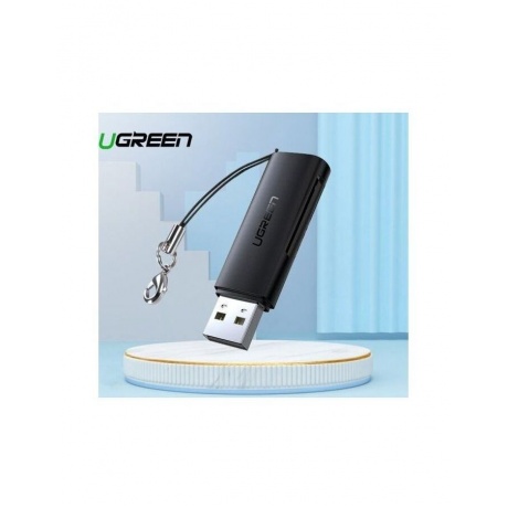 Кардридер UGREEN CM264 (60722) USB3.0 Multifunction Card Reader.  черный - фото 8
