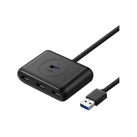 Хаб UGREEN CR113 (20290) USB 3.0 Hub. 0,5 м. черный - фото 3