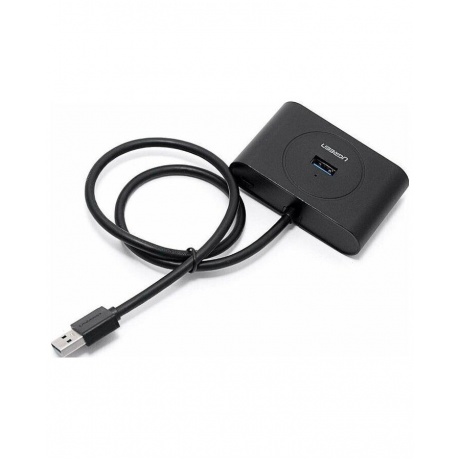 Хаб UGREEN CR113 (20290) USB 3.0 Hub. 0,5 м. черный - фото 6