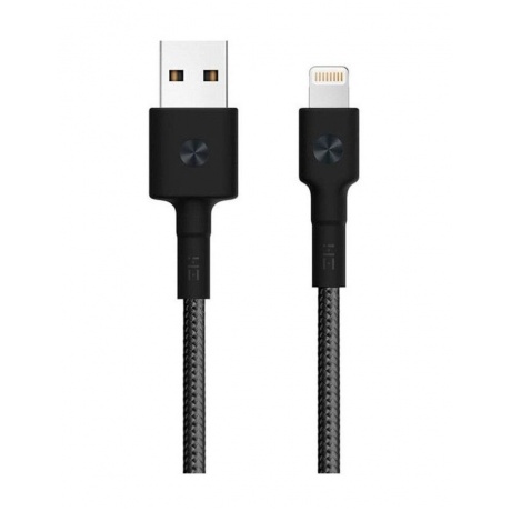 Кабель USB/Lightning Xiaomi ZMI MFi 150 см 3A 18W PD (AL853 Black) черный - фото 1