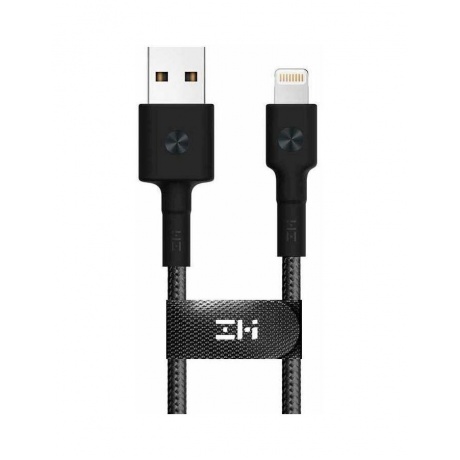 Кабель USB/Lightning Xiaomi ZMI MFi 150 см 3A 18W PD (AL853 Black) черный - фото 2