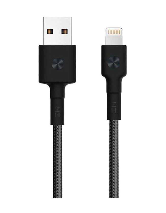 цена Кабель USB/Lightning Xiaomi ZMI MFi 150 см 3A 18W PD (AL853 Black) черный