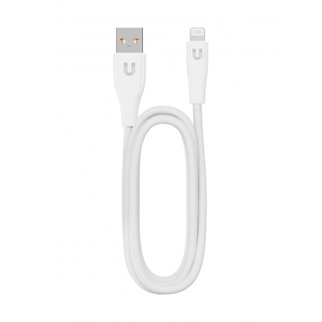 Дата-кабель Uzay USB A - Lightning, 1.2м, белый - фото 2