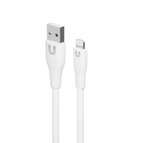 Дата-кабель Uzay USB A - Lightning, 1.2м, белый - фото 3