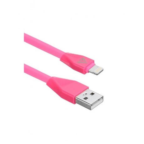 Кабель ACD-Life Lightning - USB-A, 1м, маджента (ACD-U920-P5M) - фото 1