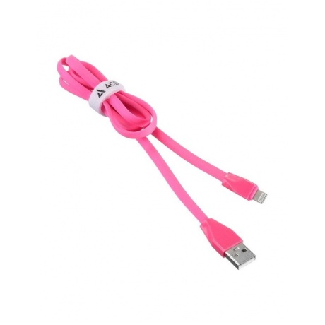 Кабель ACD-Life Lightning - USB-A, 1м, маджента (ACD-U920-P5M) - фото 3