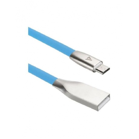 Кабель ACD-Infinity MicroUSB - USB-A, 1.2м, синий (ACD-U922-M1L) - фото 5