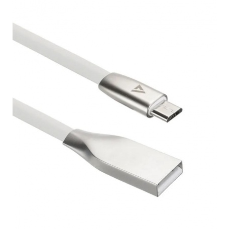 Кабель ACD-Infinity MicroUSB - USB-A, 1.2м, белый (ACD-U922-M1W) - фото 1