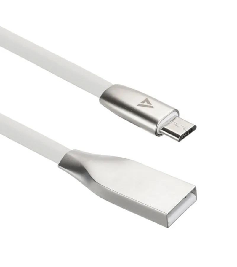 Кабель ACD-Infinity MicroUSB - USB-A, 1.2м, белый (ACD-U922-M1W) кабель acd allure microusb usb a кожа 1м белый acd u926 m1w