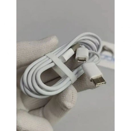 Кабель ZMI 2-in-1 AL501 Micro USB to Type-C (1m) White (ZMK2AL50CNWH) - фото 3