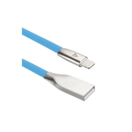 Кабель ACD-Infinity Lightning - USB-A, 1.2м, синий (ACD-U922-P5L) - фото 1