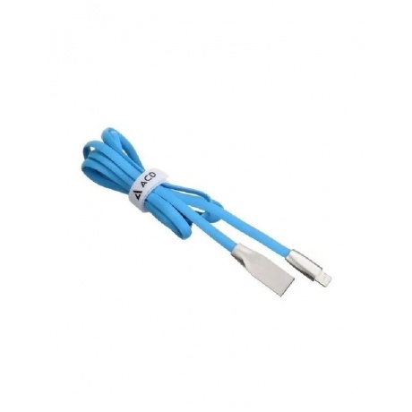 Кабель ACD-Infinity Lightning - USB-A, 1.2м, синий (ACD-U922-P5L) - фото 3