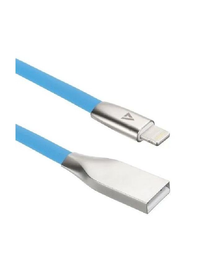 кабель apple usb type c usb type c 2 м белый Кабель ACD-Infinity Lightning - USB-A, 1.2м, синий (ACD-U922-P5L)