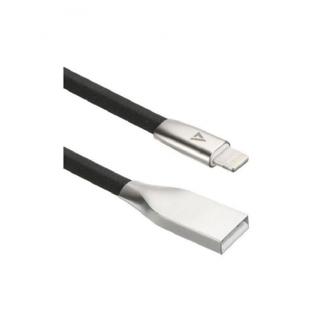 Кабель ACD-Infinity Lightning - USB-A, 1.2м, черный (ACD-U922-P5B) - фото 5