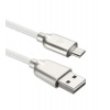Кабель ACD-Allure MicroUSB - USB-A Кожа, 1м, белый (ACD-U926-M1W...