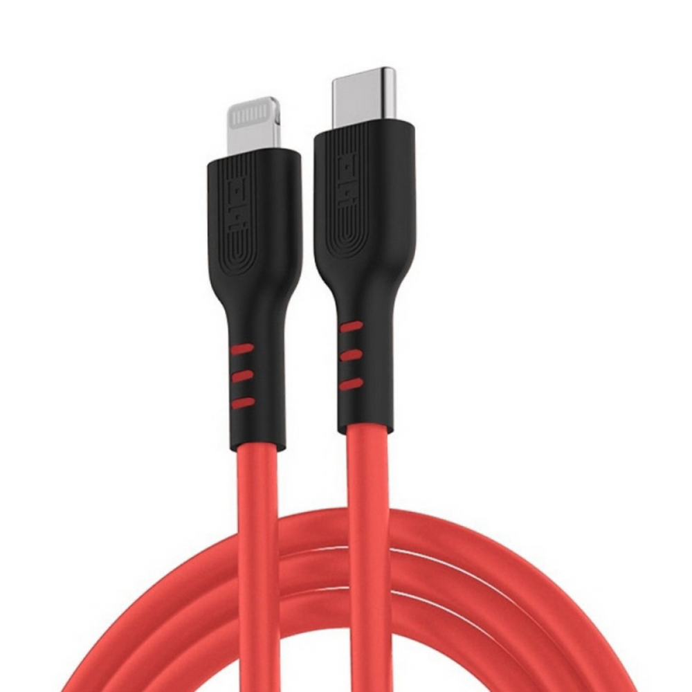 Кабель ZMI GL870 Type-C to Lightning 1m red (ZMKGL870CNRD) кабель type c lightning для iphone ipad кабель для iphone зарядка для айфона