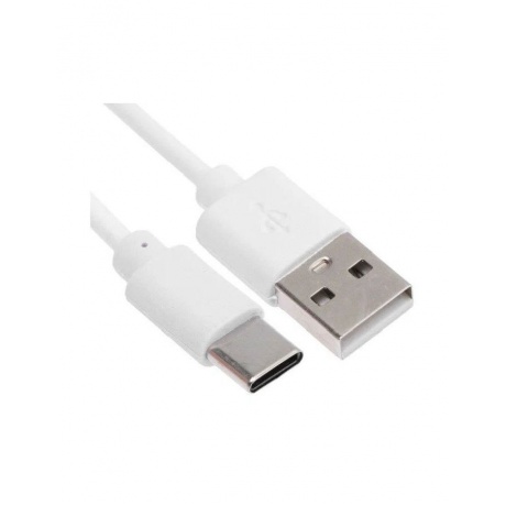 Дата-кабель Red Line USB - Type-C, 2А, PVC, 1м, белый - фото 2