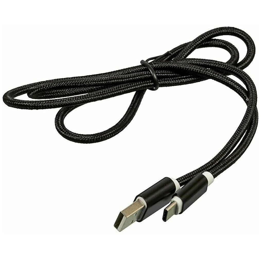 Дата-кабель Red Line USB - Type-C, 2А, PVC, 1м, черный - фото 4
