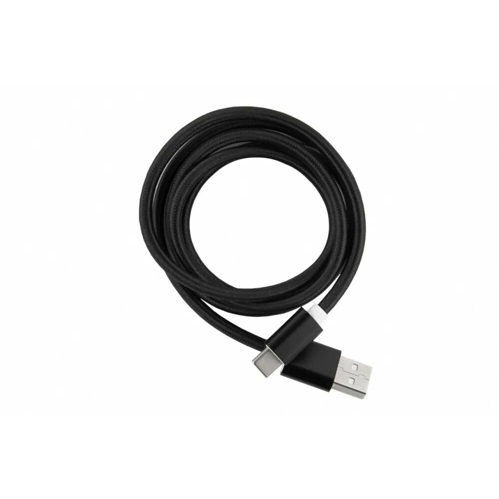 Дата-кабель Red Line USB - Type-C, 2А, PVC, 1м, черный - фото 1