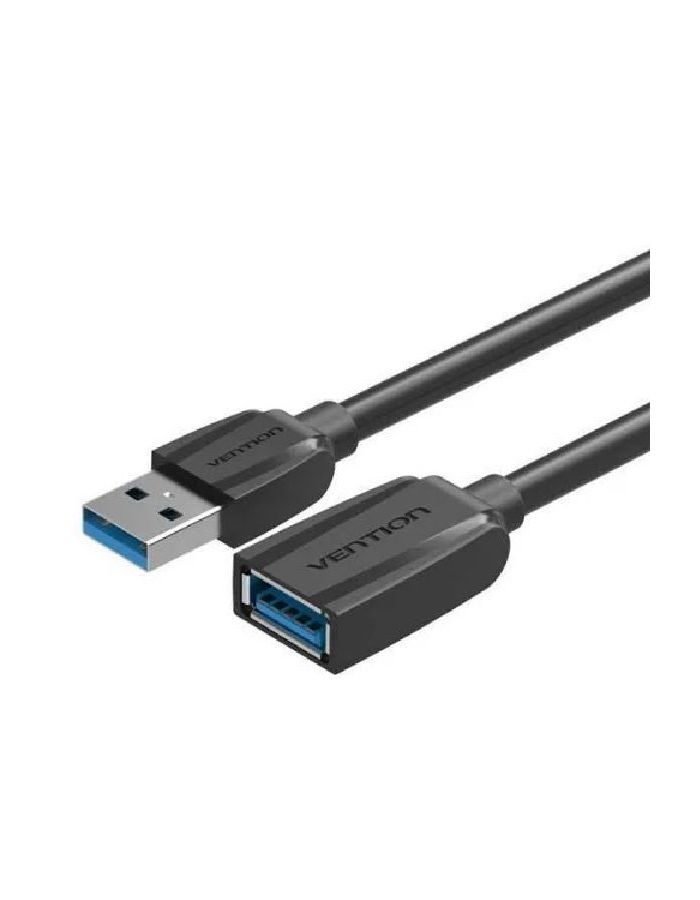 Кабель Vention USB 3.0 AM/AF - 2м Black Edition (VAS-A45-B200)