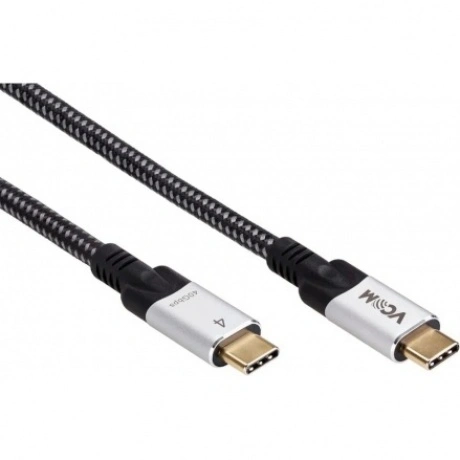 Кабель VCOM USB4 TypeC(M)-TypeC(M), PD 240W, 2м (CU560-2M)