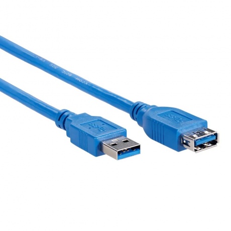 Кабель VCOM USB3.0 Am-Af 1m (VUS7065-1M) - фото 1