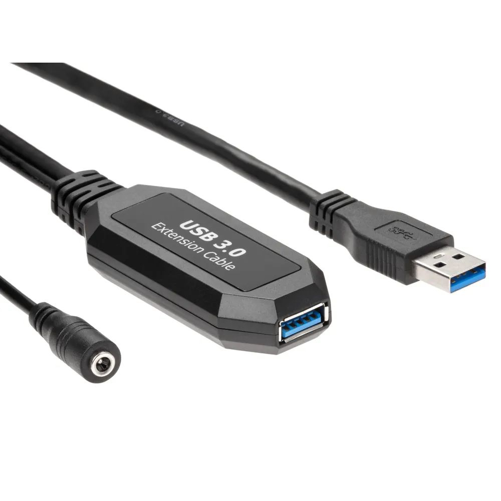 кабель удлинитель vcom cu827 15m Кабель VCOM USB2.0-repeater, удлинительный активный Af> 15м VCOM