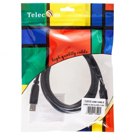 Кабель Telecom USB3.0 Am/Bm 3m (TUS710-3M) - фото 2