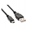 Кабель Telecom USB 2.0 A-mini-B 5P (1,8м) чёрный (TC6911BK-1.8M)