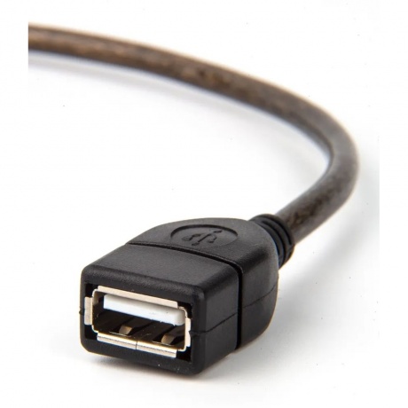 Кабель Telecom USB2.0 AM/AF прозрачная изоляция 1.8m  Telecom &lt;VUS6956T-1.8M&gt; - фото 3