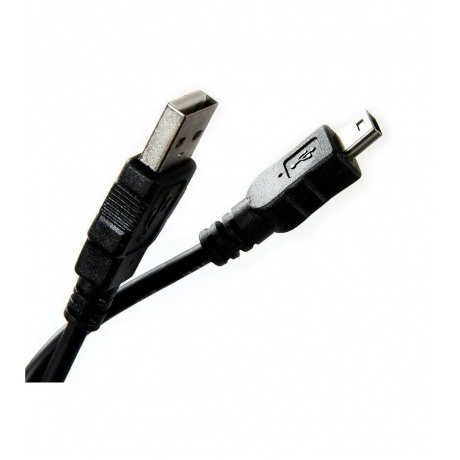 Кабель Telecom USB 2.0 A-mini-B 5P (3м) чёрный (TC6911BK-3.0M) - фото 1