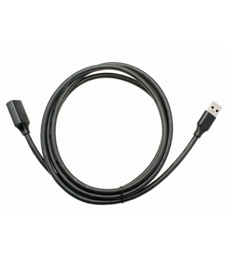 Кабель Telecom USB3.0 Am-Af 0.5m черный (TUS708-0.5M) кабель telecom usb3 0 am af 3m telecom черный tus708 3m