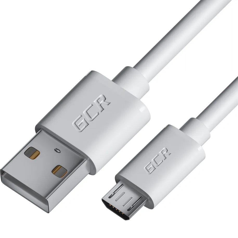 Кабель GreenConnect 1.0m MicroUSB, белый (GCR-53231) - фото 2