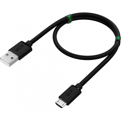 Кабель GreenConnect 1.0m MicroUSB, черный (GCR-53606) - фото 2