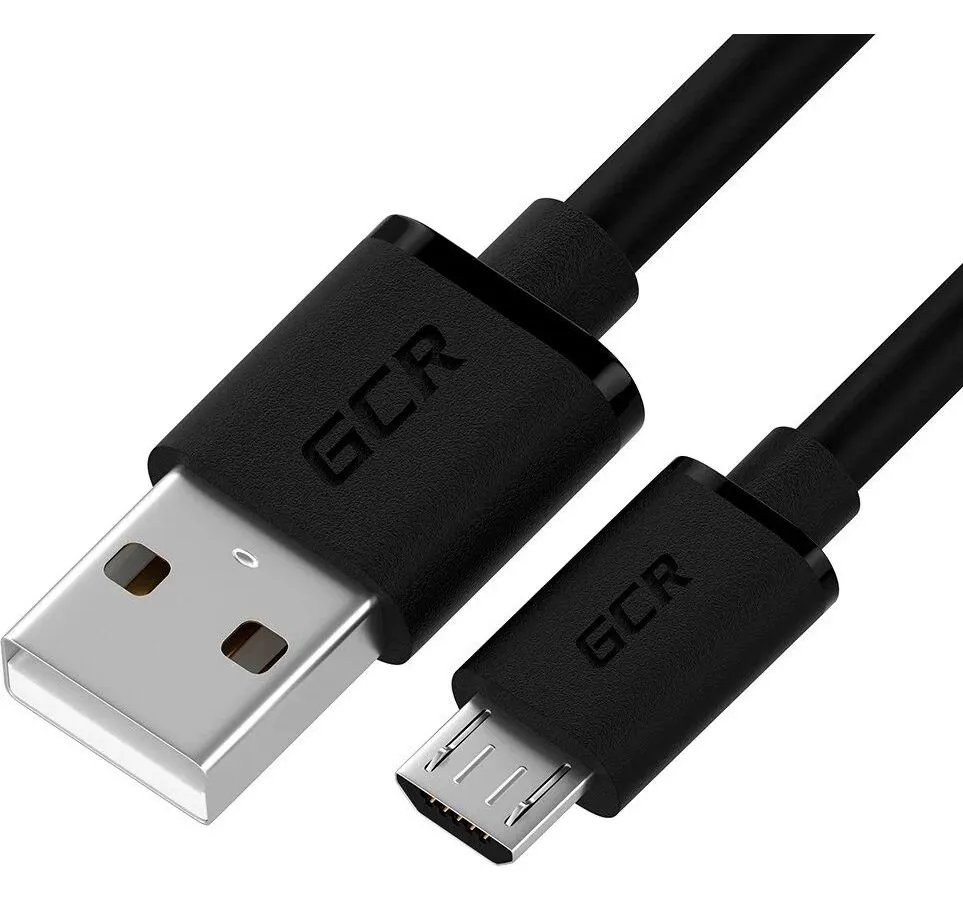 Кабель GreenConnect 1.0m MicroUSB, черный (GCR-53606) - фото 1