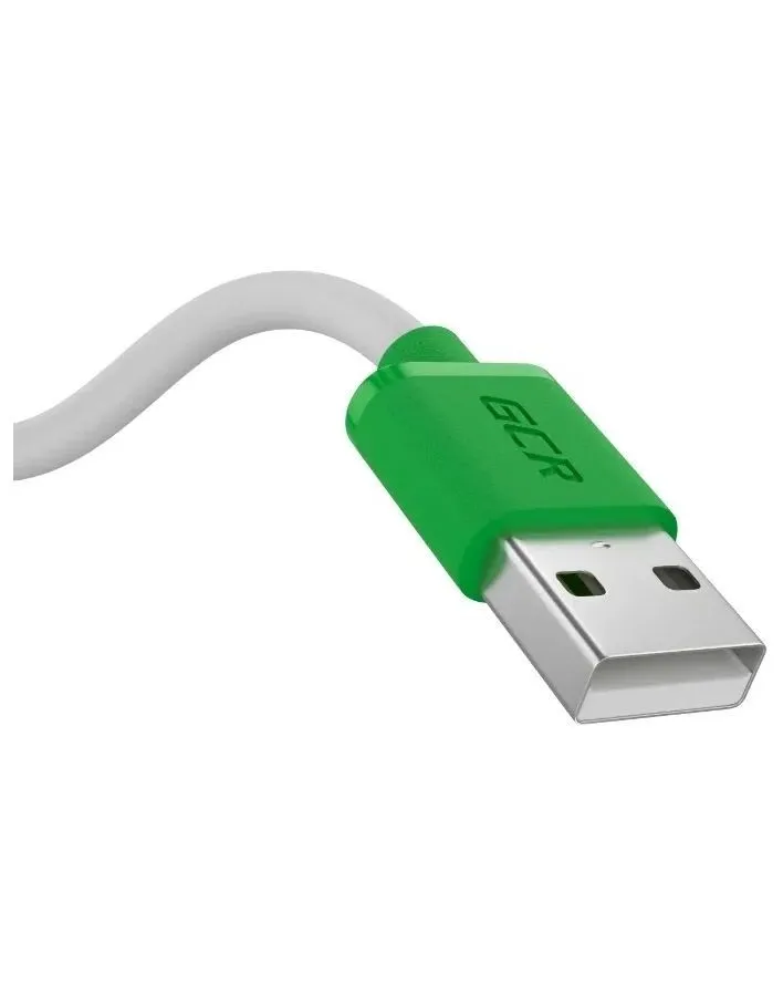 Кабель GreenConnect 0.3m MicroUSB, белый TPE (GCR-53281) - фото 2